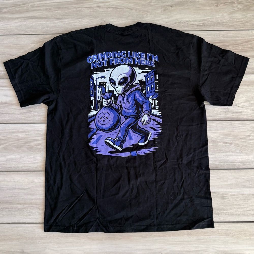 LGND Supply Co Grinding Tee Black XL NWT